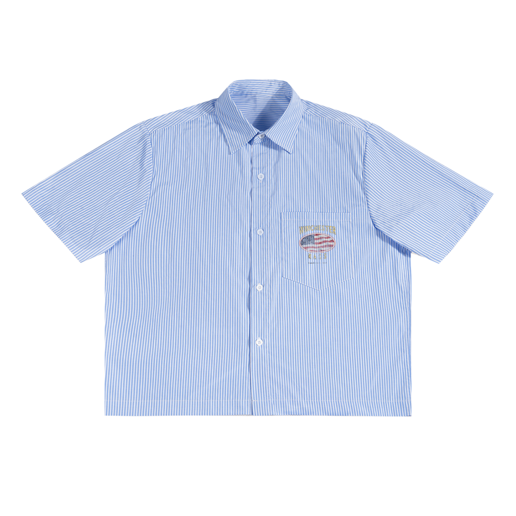 Brass Knuckles Boxy Striped Shirt