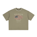 American Rags Cropped Boxy Tee (Vintage Green)